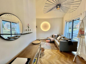 Les deux maisons - Le 68 - Appartement et balcon vue pistes proche lac